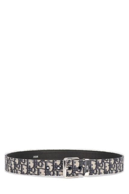 Dior Homme Jacquard Logo Detailed Belt