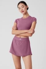 Alosoft Crop Finesse Short Sleeve