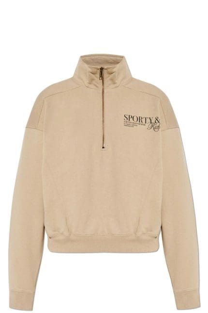 Sporty & Rich SR Initiative Long Sleeved Sweatshirt