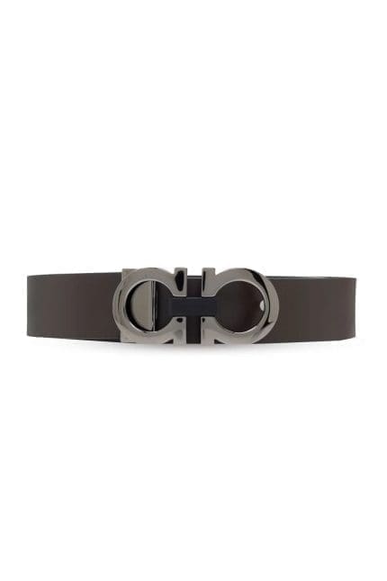 Salvatore Ferragamo Gancini-Buckle Reversible Belt