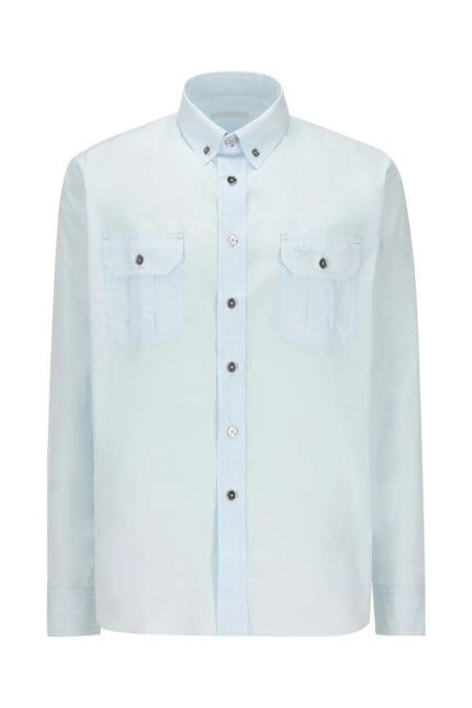 Prada Long-Sleeved Button-Up Shirt