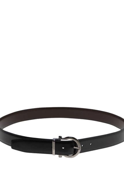 Salvatore Ferragamo Gancini Reversible Belt