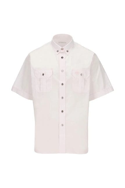 Prada Short-Sleeved Button-Up Shirt