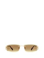 Cartier Rectangular-Frame Sunglasses
