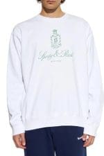 Sporty & Rich Vendome Logo Printed Sweatshirt
