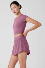 Alosoft Crop Finesse Short Sleeve