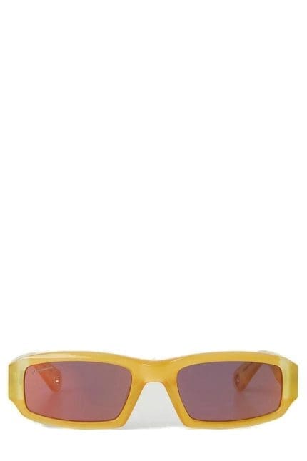 Jacquemus Les Lunettes Altu Rectangular Frame Sunglasses