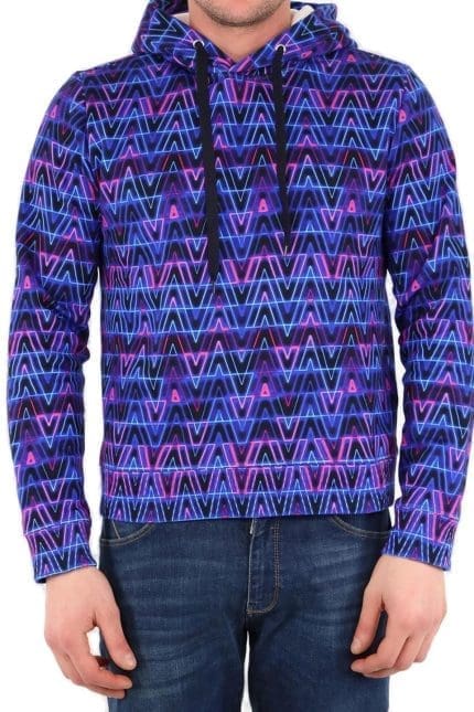 Valentino Neon Optical Hoodie
