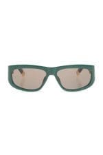 Jacquemus Rectangle Frame Sunglasses