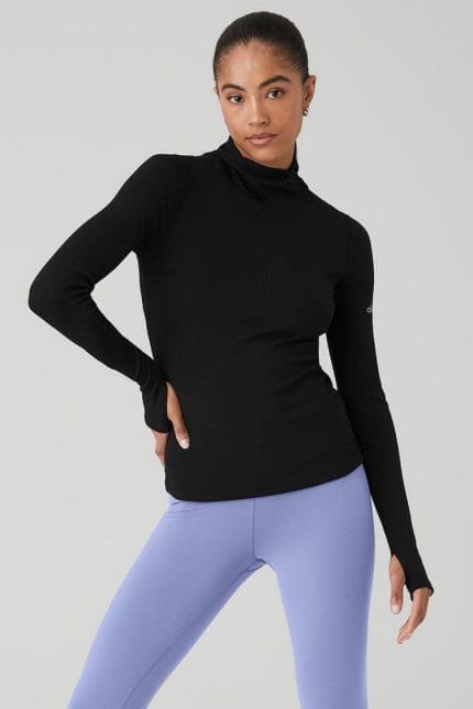 Alosoft Ribbed Frontrunner Long Sleeve