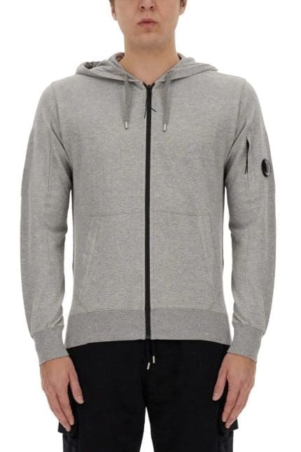C.P. Company Lens Detailed Zip-Up Hoodie