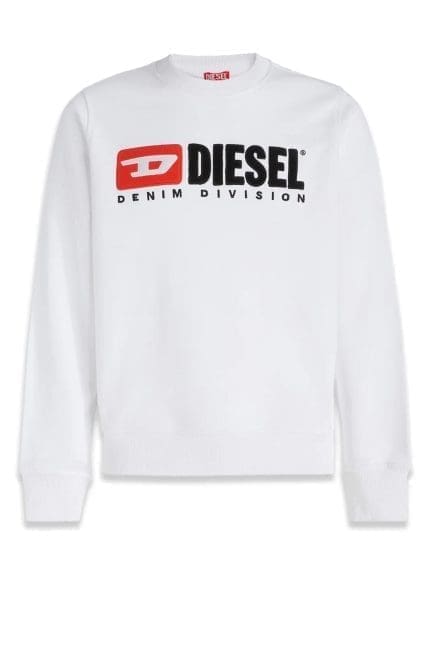 Diesel Logo Detailed Crewneck Sweatshirt