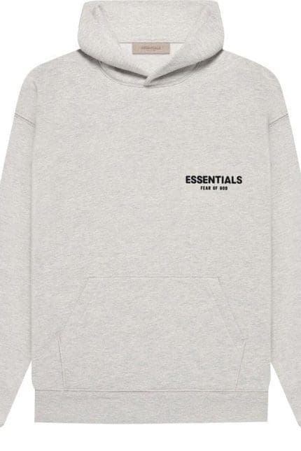 Fear of God Essentials Hoodie 'Light Oatmeal'