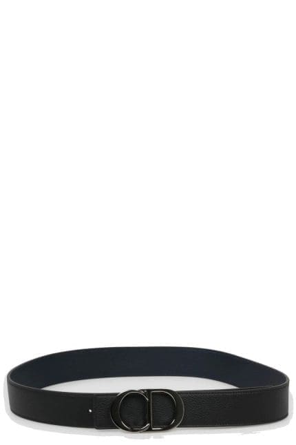 Dior Homme Logo Plaque Buckle Belt