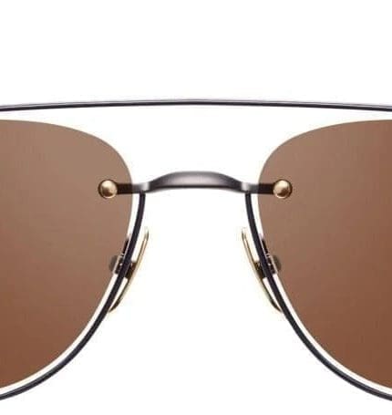 Thom Browne Eyewear Aviator Frame Sunglasses