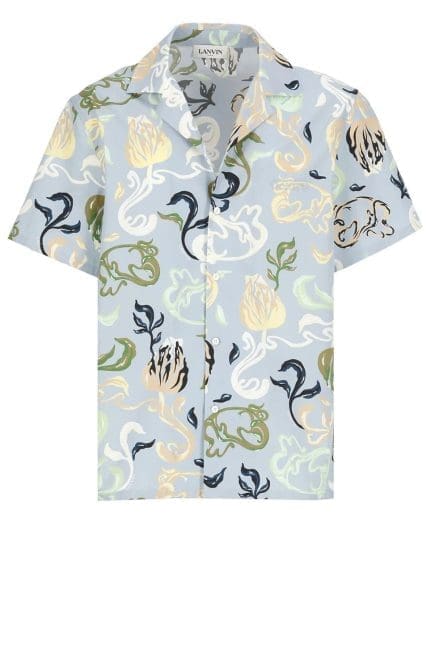 Lanvin Patterned Short-Sleeved Shirt