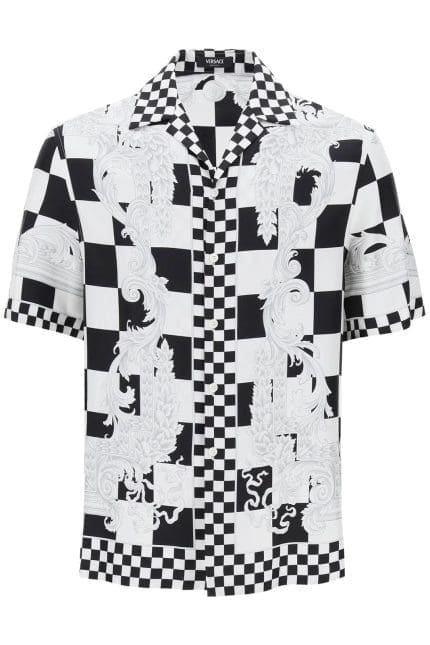 Versace Medusa Contrasto Short-Sleeved Shirt