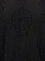 Alexander McQueen All-Over Skull Motif Knitted Jumper