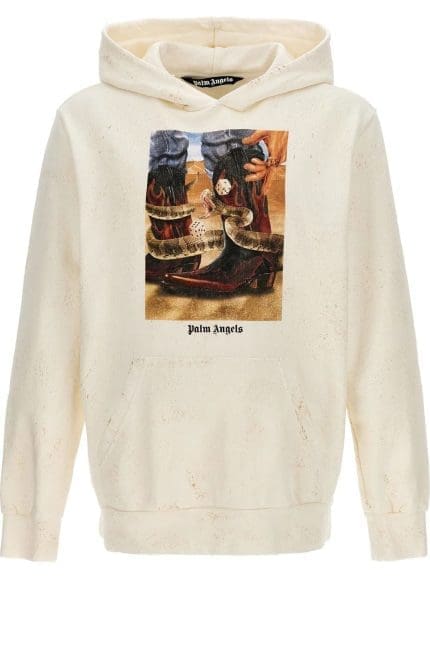 Palm Angels Graphic Printed Hoodie